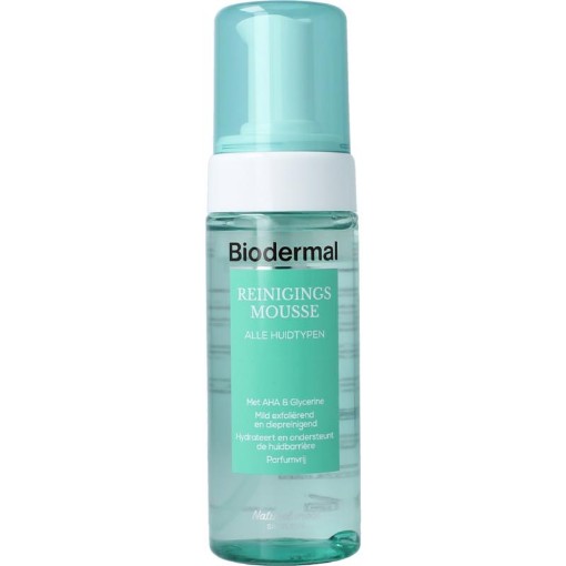 Biodermal Reinigingsmousse alle huidtypen 150ml