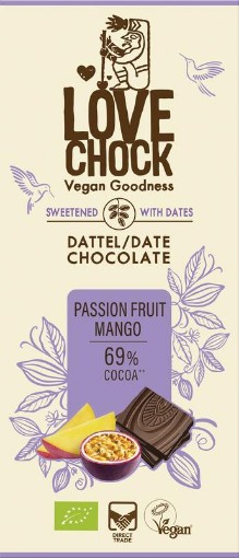 Lovechock Passionfruit mango bio 70g