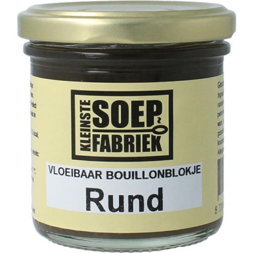 Kleinstesoepfabr Vloeibaar bouillonblokje rund bio 150ml
