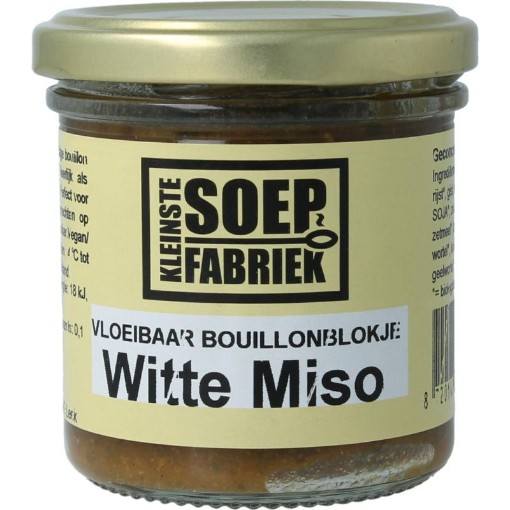 Kleinstesoepfabr Vloeibaar bouillonblokje witte miso 150ml