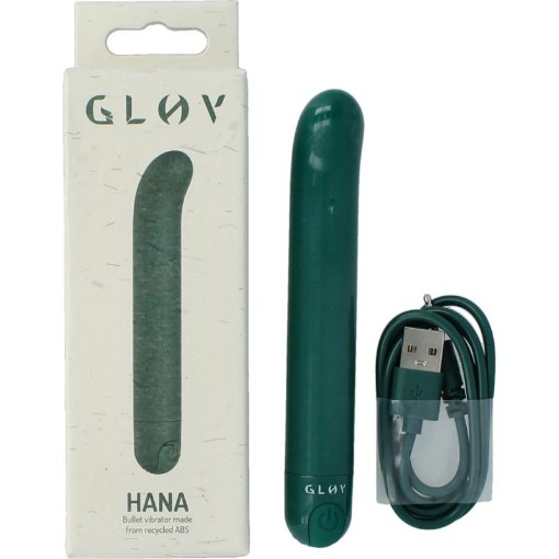 Glov Hana eco g-spot vibrator groen 1st