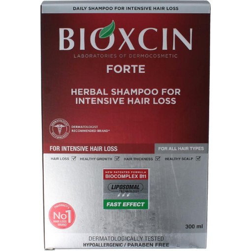 Bioxcin Forte shampoo anti haaruitval 300ml