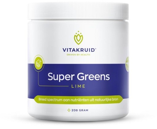 Vitakruid super green lime probio&enzyme 208g