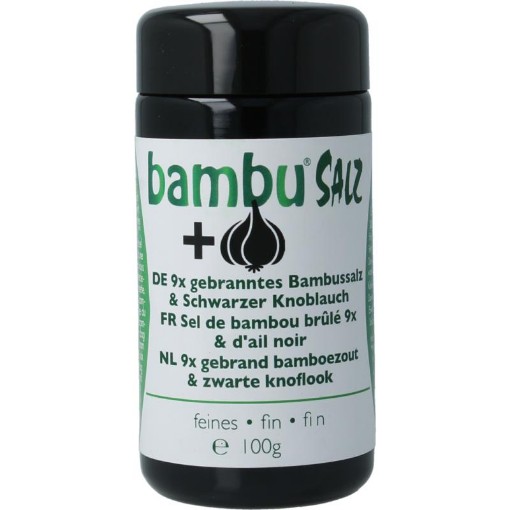 Bambu Salz Bambu salz knoflook 100g