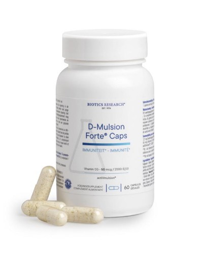 Biotics D Mulsion forte caps 60ca