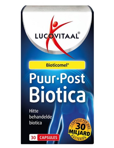 Lucovitaal puur post biotica 30ca