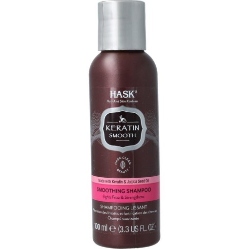 Hask Keratin protein smoothing shampoo travel size 100ml
