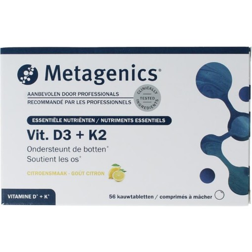 Metagenics Vitamine D3 +K2 NFD 56kt