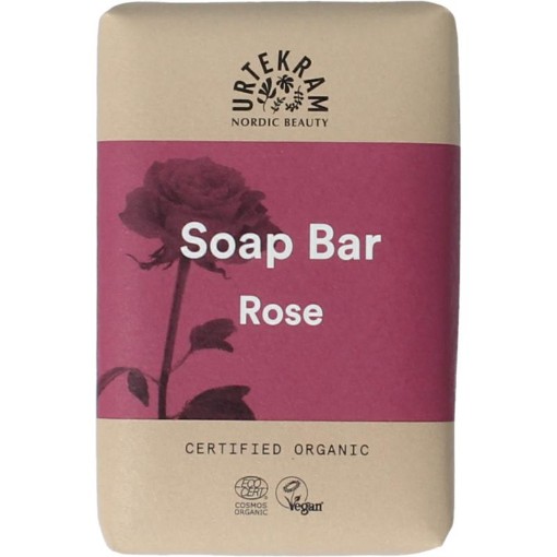 Urtekram Rozen stukje zeep bio 100g