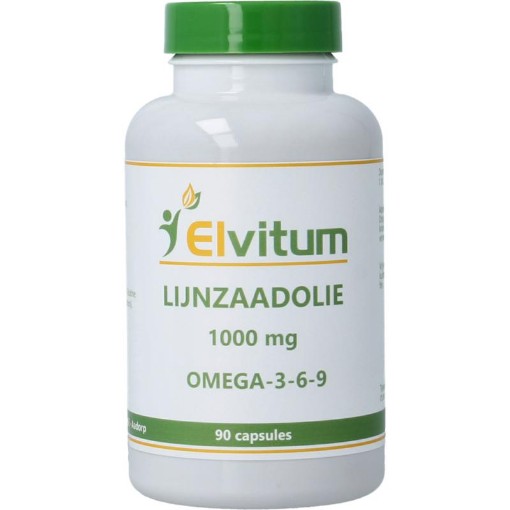 Elvitum Lijnzaadolie omega 3-6-9 90ca