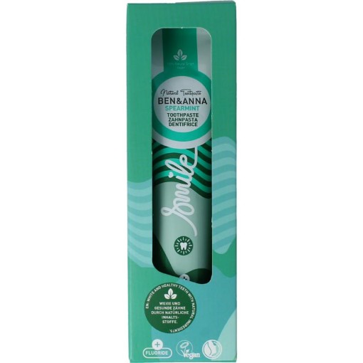 Ben & Anna toothpaste smile spearmint 75ml