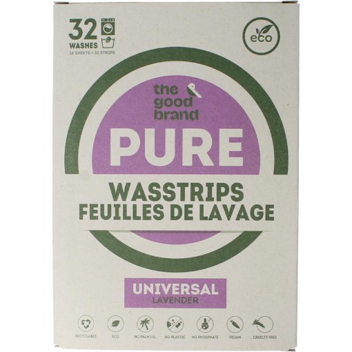 The Good Brand Wasstrips lavender 32st
