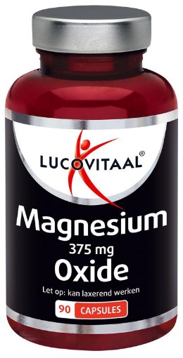 Lucovitaal Magnesium oxide 375mg 90ca