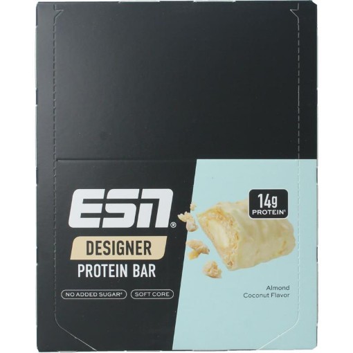 ESN almond coconut bar 45g 12st