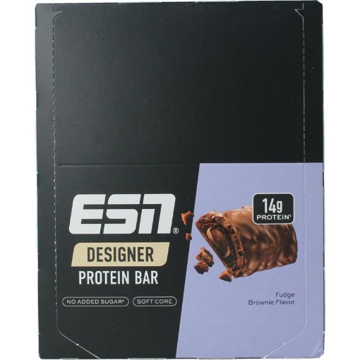 ESN fudege brownie bar 45g 12st
