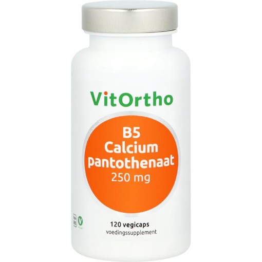 Vitortho B5 calcium pantothenaat 250mg 120vc