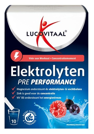 Lucovitaal Elektrolyten pre performance sachets 10st