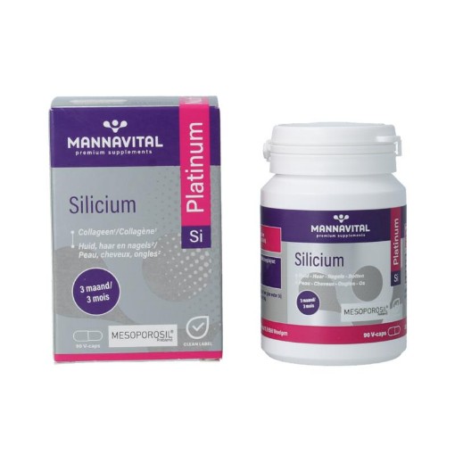 Mannavital Silicium platinum 90vc