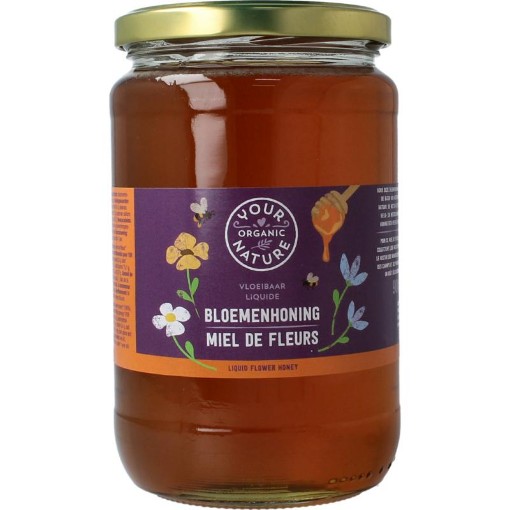 Your Organic Nat Bloemenhoning vloeibaar bio 900g