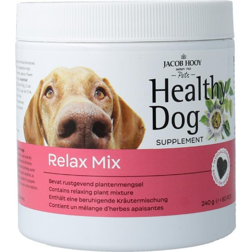 Jacob Hooy Pets Healthy dog relax mix 80st