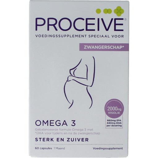 Proceive Kinderwens & zwangerschap omega 3 60ca