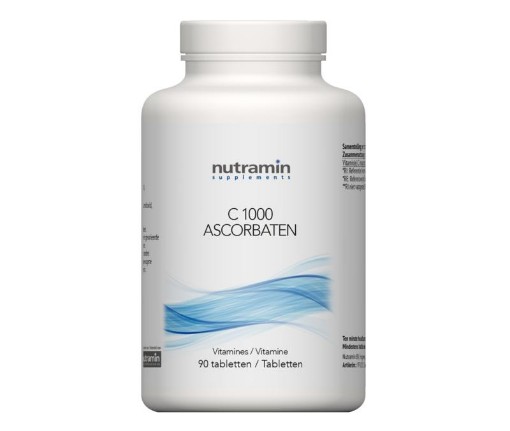 afbeelding van Nutramin C1000 Ascorbaten 90 tabletten