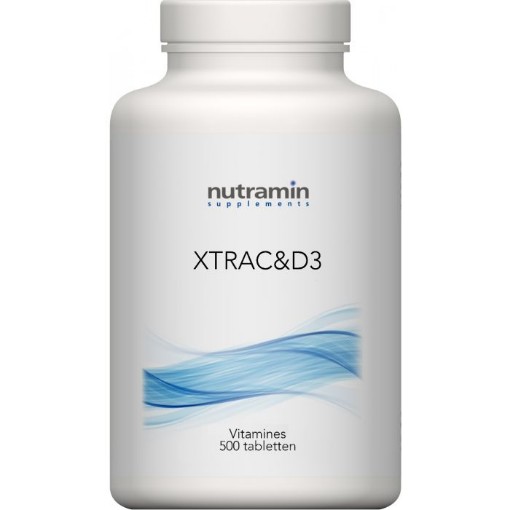 afbeelding van xtra cen D3 van nutramin