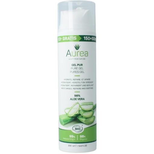 Aurea aloe vera huidgel 150+50 bio 200ml