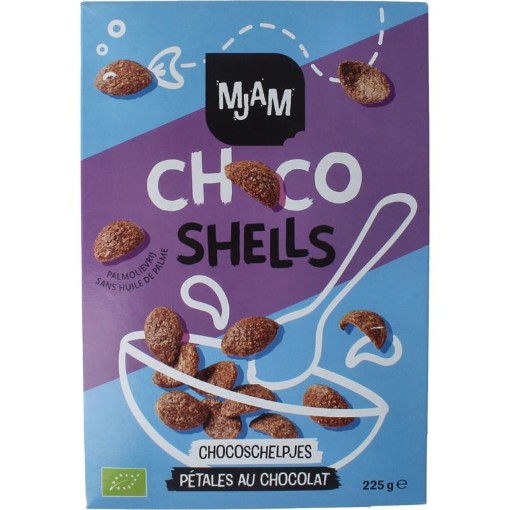 Mjam Choco shells bio 225g