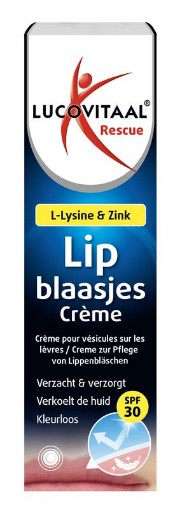 Lucovitaal lipblaasjes rescue creme 7ml