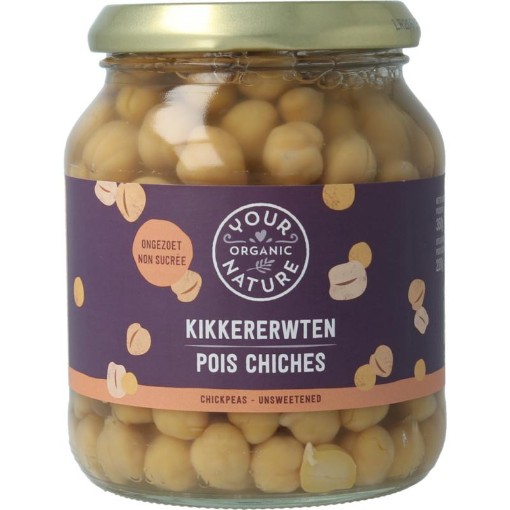 Your Organic Nat Kikkererwten fijn bio 350g