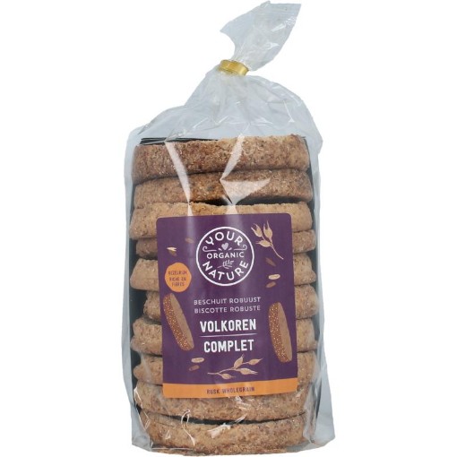Your Organic Nat Beschuit volkoren bio 10st