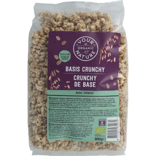 Your Organic Nat yon muesli crunchy basis bio 600g