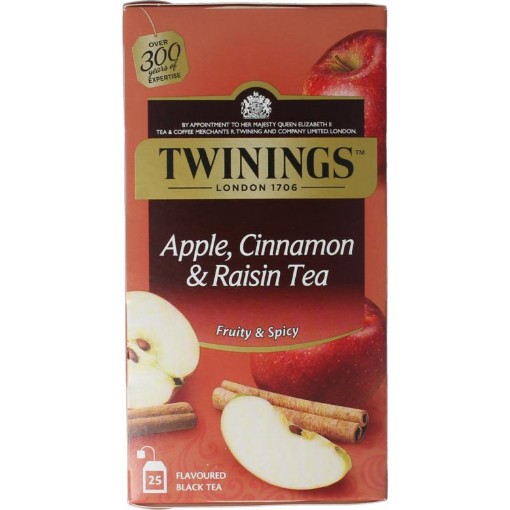 Twinings Apple cinnamon raisin 25st
