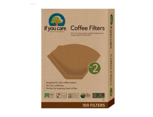 If You Care koffiefilters no 2 100st