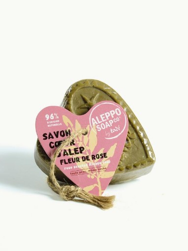 Aleppo Soap Co savon d'alep fleur de rose 150g