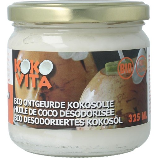 Kokovita Kokovita kokosolie geurlo bio 325ml