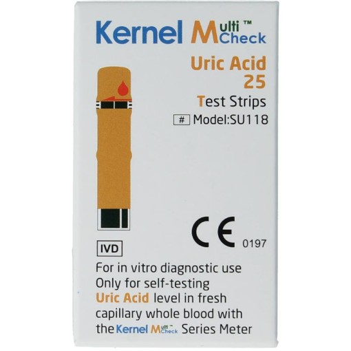 Testjezelf Multicheck urinezuur teststrip 25st