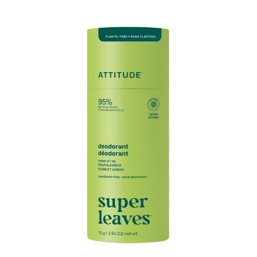 Attitude Deo super leaves pear & amber 75g