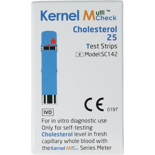 Testjezelf Multicheck cholesterol teststrips 25st