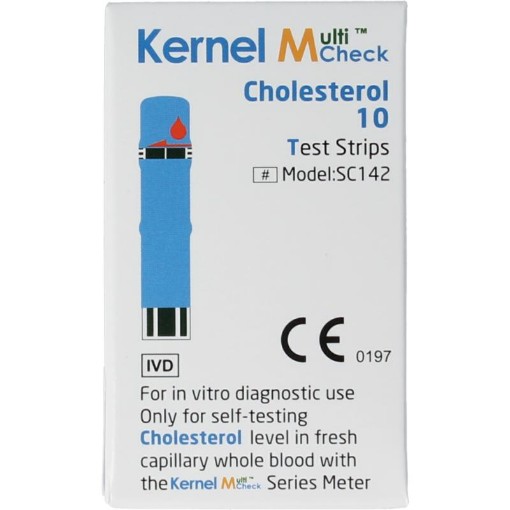 Testjezelf Multicheck cholesterol teststrips 10st