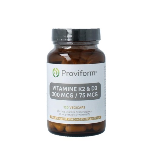 Proviform Vitamine K2 200mcg & D3 75mcg 120vc