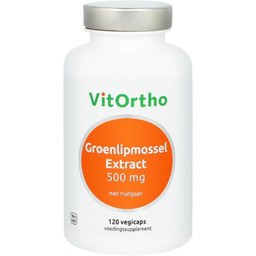 Vitortho Groenlpmosselextract 500mg 120vc