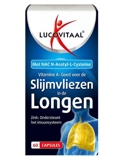 Lucovitaal Slijmvliezen in de longen 60ca