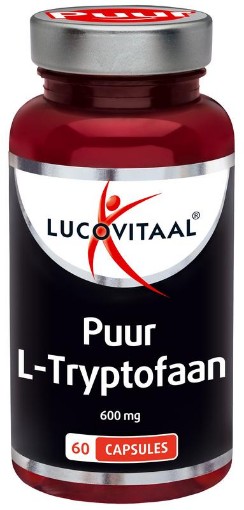 Lucovitaal l-tryptofaan puur 600mg 60ca