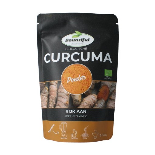 Bountiful curcuma poeder bio 150g