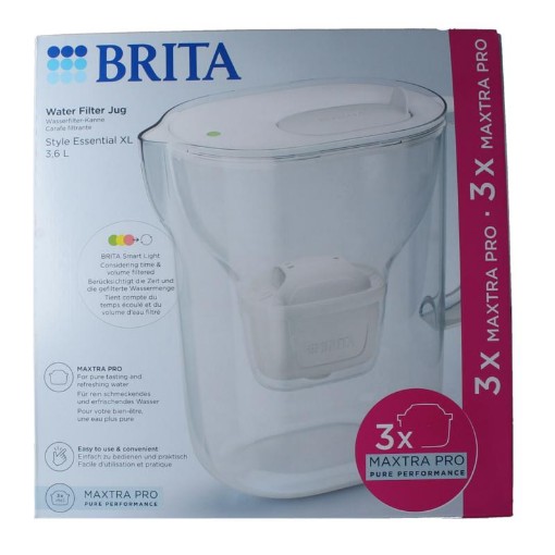 Brita Style essential XL wit+3 maxtra pro pure perf 1set