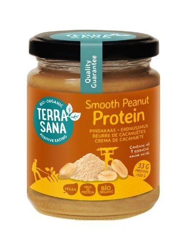 Terrasana Terrasana protei pindakaas bio 250g