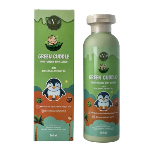 Vanan Green cuddle baby lotion moisturizing 200ml