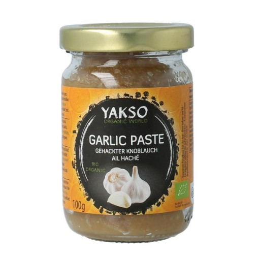 Yakso gehakte knoflook bio 100g